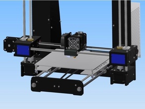 rede a6 x axis cobrir bainha modificações 3d print model - Mito3D