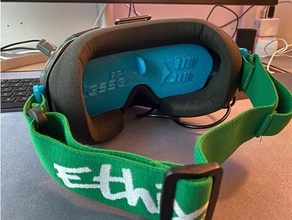 dji fpv gafas protección lente protector mirada sorprendida jessefpv cubierta carcasa funda 3d print model - Mito3D