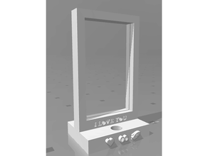 picture frame design photo photography 3d print model - Mito3D