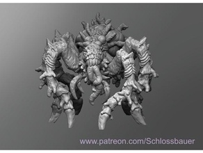 leng aranha dnd masmorras dragões tampo mesa 3d print model - Mito3D