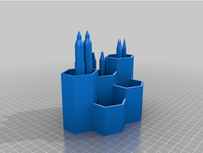 charlie's school organizer studentchallenge 3d print model - Mito3D