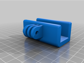 ender 5 gopro clip similiar 3d print model - Mito3D