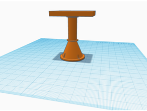 1 10 scale indusrial table 3d print model - Mito3D