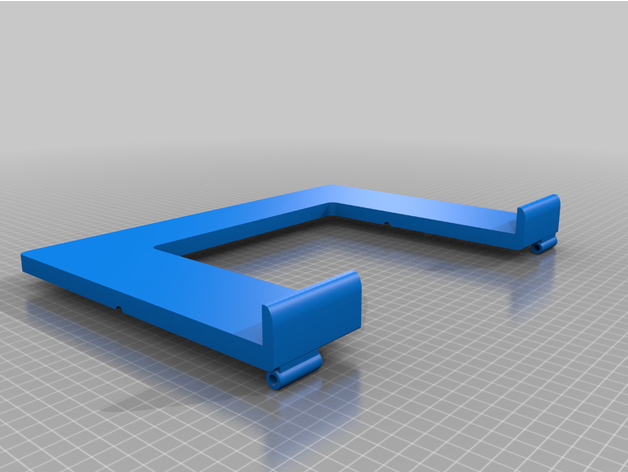 laptop stand desk organizer 3D print model - Mito3D
