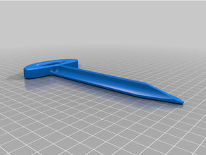 generico palo pennarello poker metallo rilevamento rivelatore 3d print model - Mito3D