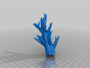 coral arrecife escritorio organizador 3d print model - Mito3D