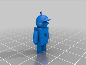billy test Stampa 3d print model - Mito3D