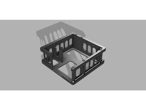 3d impreso cripto minería plataforma modular compacto gpu cuadro 3d print model - Mito3D