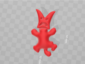 malato rosso vivace 3d print model - Mito3D