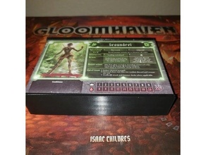 gloomhaven character box & storage dashboard 3d print model - Mito3D