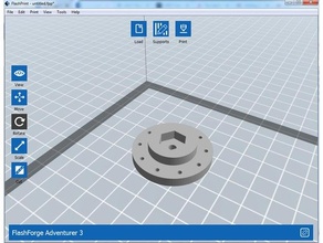 1 10 scale rc stud hub adaptor 3d print model - Mito3D