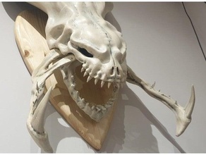 hydralisk skull 3d print model - Mito3D