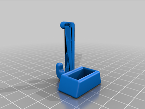 scissors holder ikea skadis small pegboard 3d print model - Mito3D
