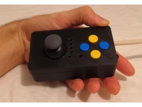 controle video game escudo + arduino uno caso bainha 3d print model - Mito3D