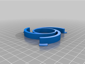 ender 5 spool adapter filament holder 3d print model - Mito3D