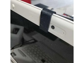 ordenador portátil cámara web cubierta carcasa funda CAMCOVER intimidad acortar accesorios msi 3d print model - Mito3D