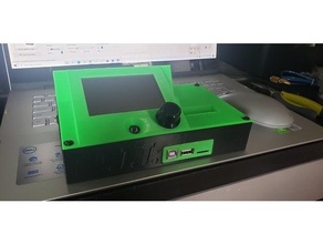 skr pro v12 + tft35 e3 screen mounting box mpcnc bigtreetech 3d print model - Mito3D