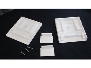 atari 2600 cartucho caso funda reemplazo tarjeta circuito impreso tipos 3d print model - Mito3D