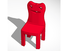 kurbağa sandalye mobilya model 3d print model - Mito3D