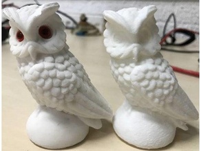 owl ornament 3d print model - Mito3D