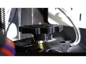 extruder knob nut motor 3d print model - Mito3D