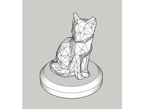 tilki şekil 3d print model - Mito3D