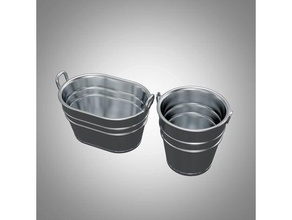miniature bucket set model prop 3d print model - Mito3D