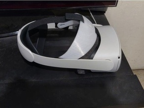 headband oculus quest 2 & vr headsets headset 3d print model - Mito3D