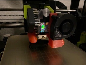 lulzbot mini 2 fan shroud m175 style se tool head extruder 3d print model - Mito3D