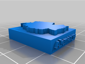 silueta pa llamada socorro 3d print model - Mito3D