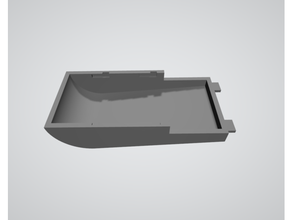 frsky taranis x9 lite - backcover external module cover drone fpc fpv 3d print model - Mito3D