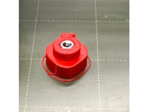 fraise cabinet bouton tiroir manipuler 3d print model - Mito3D