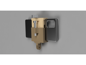 phone holder head 3d print model - Mito3D