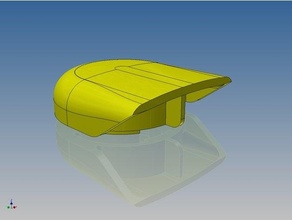 toyota prius iii wiper nut cap 3d print model - Mito3D