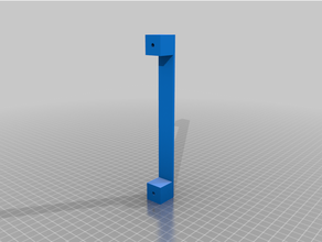 shower door handle 3d print model - Mito3D