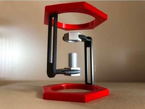 boltnut tensegrity 3d drucken Drucken unmöglich Objekt Tensegrity Struktur 3d print model - Mito3D