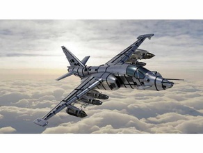 blanc phosphore devoir moderne guerre 2019 avion morue killstreak zone 3d print model - Mito3D