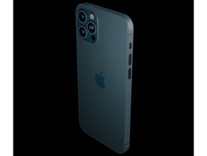Iphone 12 pró max oficial maçã 3d print model - Mito3D