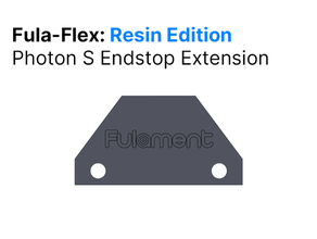 fula-flex resin edition photon endstop extension flex plate fulament 3d print model - Mito3D