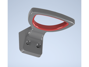 Yuwell yt 1 kızılötesi termometre Kulp destek üstesinden gelmek 3d print model - Mito3D