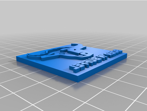Stempel boer buffle 3d print model - Mito3D