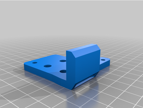 hypercube direct drive mount bmg clone extruder evolution 3d print model - Mito3D