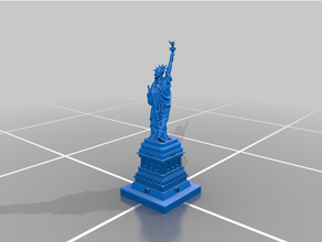 Statue Freiheit 3d print model - Mito3D