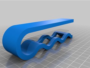 wavy coffee filter holder 3d print model - Mito3D