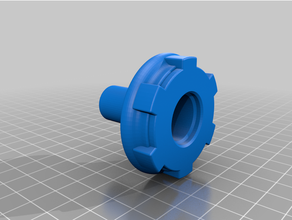 robinet handle standard Taille manipuler tuyau 3d print model - Mito3D