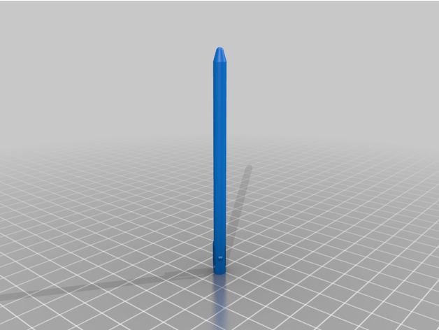 nintendo ds lite stylus pen 3D print model - Mito3D