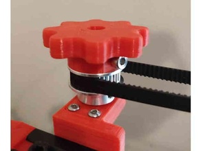 z-axis knob creality ender 3 ender3 leadscrew 3d print model - Mito3D
