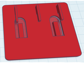 jcd 8898 soldering iron mounting backplates 3d print model - Mito3D