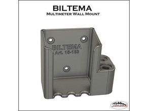 Multimeter Halter Unterstützung Biltema tcd tobbescustomdesign 3d print model - Mito3D