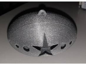 sfera Dekoration Albero natale Weihnachten Baum Ball Ornament 3d print model - Mito3D